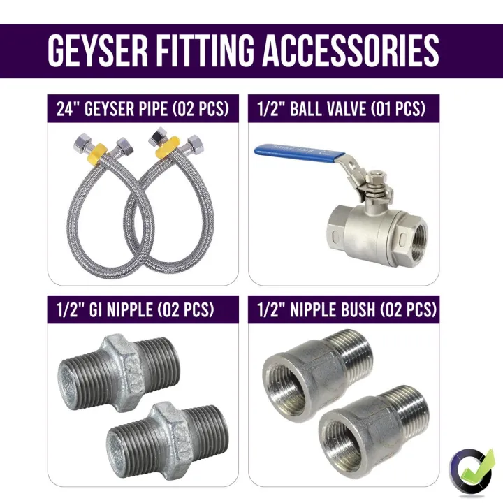 Geyser/Water Heater Fitting Parts & Accessories