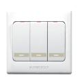 Super Star Rose 10A 3 Gang Electrical Wall Switch Three 3Gang. 