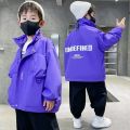 Kids Jackets for Boys Outdoor Jacket Children Casual Coat Boy Ski-wear Baby Loose Top Clothing Spring Autumn 4 6 8 10 12.