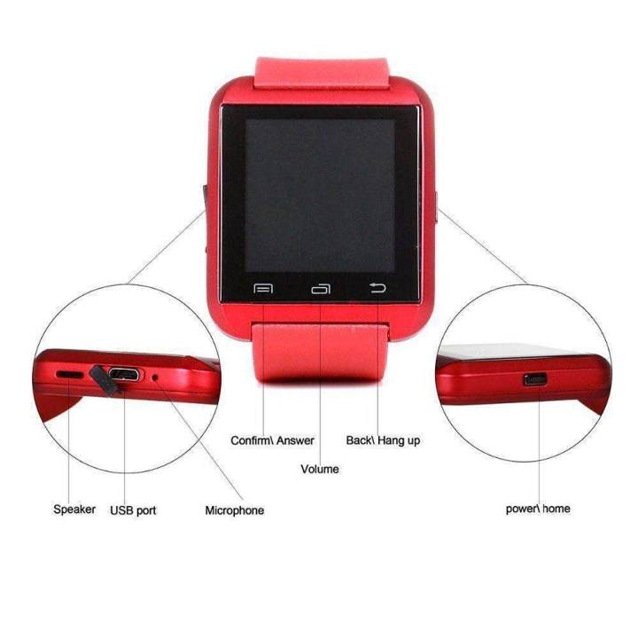 U8%20Bluetooth%20Smart%20Watch%20For%20Android%20Smartphones%20Sport%20Wristwatch%20Outdoors%20-%20Image%203