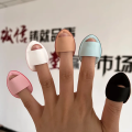 Mini Finger Makeup Puff Mini Air Cushion Puff Cosmetic Makeup Sponge Suitable For Foundation, Concealer, Repair Cream.