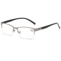 2024 New Half Frame Reading Glasses Far and Near Dual-Use Classic Business Reading Glasses 075. 