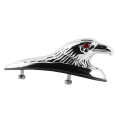 Fender Statue Universal Motorcycle Front Mudguard Decor Ornament Eagle Head Fit for Ya.