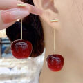Premium Earrings With Cherry Fruit Cherry Earrings GJCUTE. 