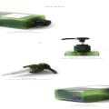 Shampoo And Conditioner Dispenser Thick Bottles Anti-rust Pumps Cleanser Dispenser Travel Bottles.