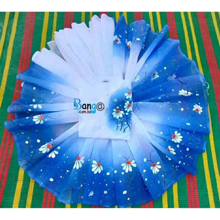 Stylesh & fashionable best Hand Print Half Silk couple dress Sharee and panjabi for man and women