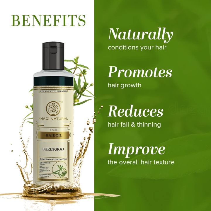 Khadi%20Natural%20Bhringraj%20Hair%20Oil%20For%20Controlling%20Hair%20Fall,%20Nourishing%20Oil%20For%20Healthy%20Hair%20Growth,%20Paraben%20&%20Silicone-Free%20Suitable%20For%20All%20Hair%20Types,%20210ml%20-%20Image%205