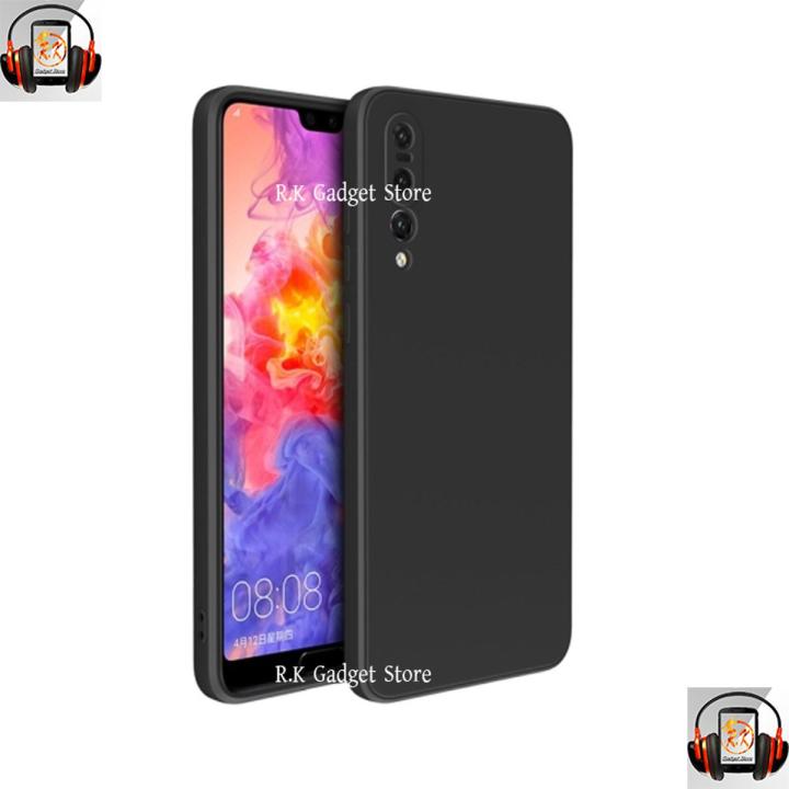 For Huawei P20 Pro new Liquid Silicone Soft Gel Rubber Shockproof