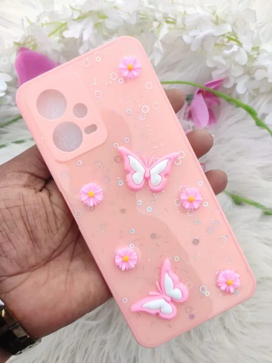 New%20ladies%20back%20cover%20For%20Xiaomi%20Redmi%20Note%2012%20Pro%20-%20butterfly%20phone%20case%20(Back%20Case%20Cover%20For%20Smartphone)%20-%20Image%203