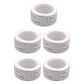 ARELENE 900Pcs Removable Freezer Labels 1 x 3 Inch Food Storage Stickers, Refrigerator Freezer Paper Label Easy Clean.