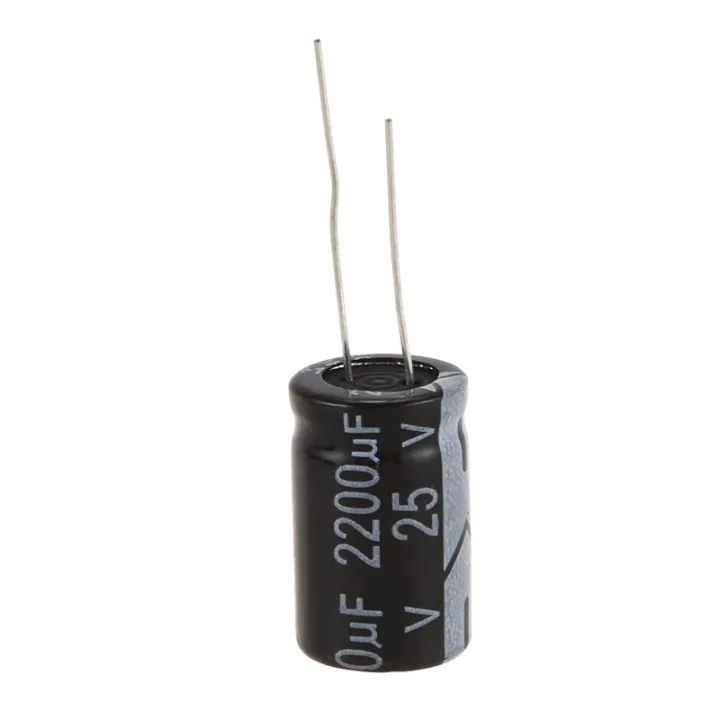 10%20Pcs%20black%202200uF%2025V%20Radial%20Aluminum%20Electrolytic%20Capacitors%201.3*1.3*2.1cm%20-%20%20black%20-%20Image%207