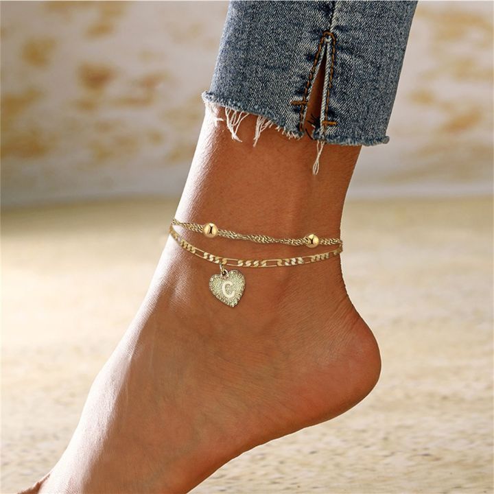 Bohemia%20Style%20Layered%2026%20Letter%20Heart%20Infinity%20Anklet%20For%20Women%20Summer%20Beach%20Initial%20Anklet%20On%20Foot%20Ankle%20Jewelry%20Travel%20Gift%20-%20Image%204