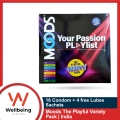 Moods The Playful Variety Pack 16pcs Condom & 4 Free Lubes Sachets | India. 