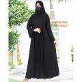 Irani stylish Party borka and hijab new design kuchi borka black colour borqa for women. 