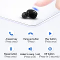 Mini Single-Ear Earbuds In-Ear 5.0 Invisible Wireless Bluetooth Earphone Bluetooth Headphone Handsfree Stereo Headset. 