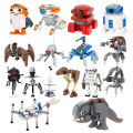 MOC Alien Droid Robot Space War Sci-Fi Movie Figure Animal Building Blocks Festival Christmas Gift Toys For Children Brick Medol KankongAgu. 