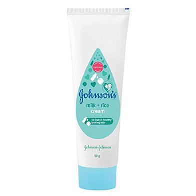 Johnson's Baby Milk and Rice Cream | 50gm