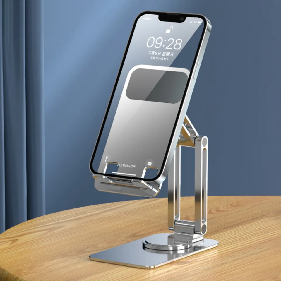 Cell Phone Stand Fully Adjustable Foldable Desktop Phone Holder