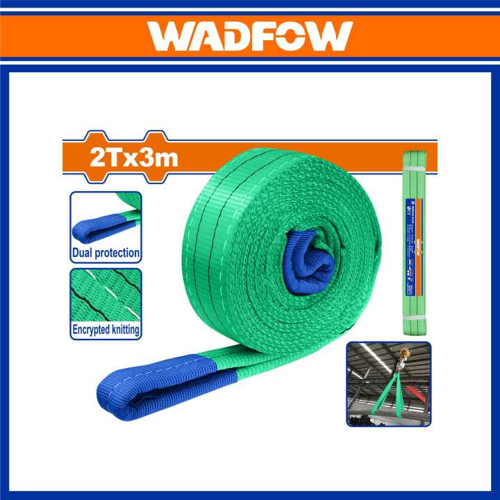WADFOW WEBBING SLING (LIFTING BELTS) LIFTING SLING