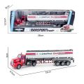 Semi-trailer Heavy-duty Truck Eneering Dump Truck Transrtation Container Truck Oil Tanker Boy Model Vehicle Toy Model Car. 