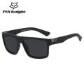 Fox knight new Outdoor sports square sunglasses women men 2023 high quality aesthetic cycling glasses retro mirror shades uv400. 