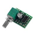 Audio Amplifier Board- PAM8403 5V 2 Channel 3W DC 5V Volume Control with Potentiometer. 