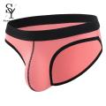 Men Briefs Big Pouch Good Stretch U Convex Panties Briefs.