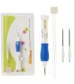 Punch Needle Tool. Adjustable Needle Length Embroidery Needle Punch with 3 Sizes Needle Pen Kit Tool.. 