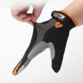 Anti-Slip Cycling Gloves Cricket Batting Gloves with TouchScreen Quality fabrics for Motor Bike Gloves Sports Shockproof Full Finger Breathable Glove for Men Woman.