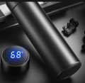 AZSCYN Vacuum Insulated Water Bottle with Smart LED Touch Screen Temperature Display, Double Wall Stainless Steel Water Bottle for Travel,Home,Sport,Office with Filter.[Built-in Battery],[Leak-Pro. 