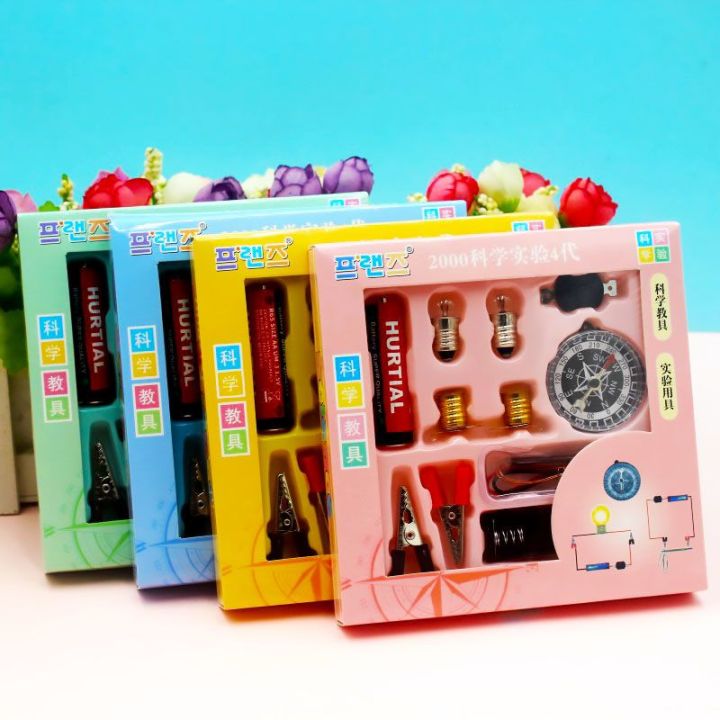 Science%20Experiment%20Project%20Kit%20for%20School%20Kids%20with%20Compass,%20Electric%20Circuit,%20Lights%20-%20Image%202
