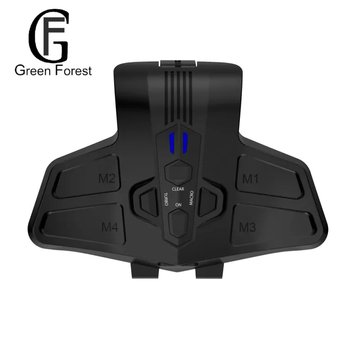 Game Sharing Without Borders Accessory Ps5 Dualsense Controller Back Paddles Attachment with Turbo Macros Multi-platform Compatible Programmable Rear Buttons for Enhanced Gaming Experience for Gaming