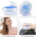 Scalp Massage Brush Silicone Shampoo Brush Hair Washing Clean Comb.