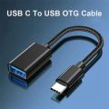 OTG Type C Cable Adapter USB to Type C Adapter Connector for Samsung Huawei Xiaomi POCO OTG Data Cable Converter for Laptops PC. 