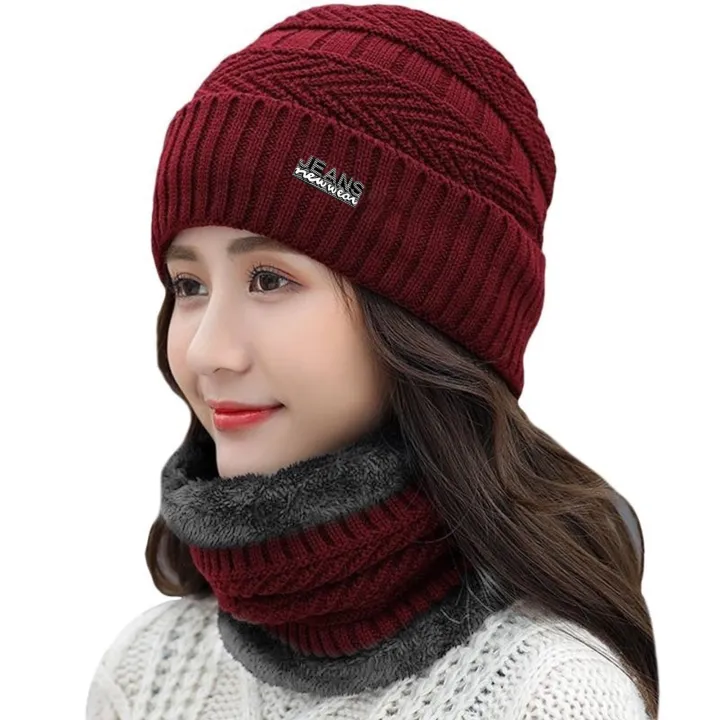 Sunnyheart%20Warm%20Hat%20Stretchy%20Plush%20Ear%20Protection%20Ladies%20Cold%20Hat%20-%20Image%202