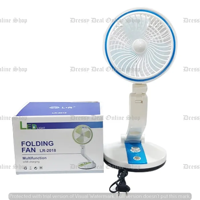 Multifunction%20Rechargeable%20Table%20fan%20Wall%20mount%20AC/DC%20Fan%20with%20LED%20Light%20-%20Image%203