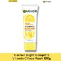 Garnier Bright Complete Vitamin C Face Wash,100g.