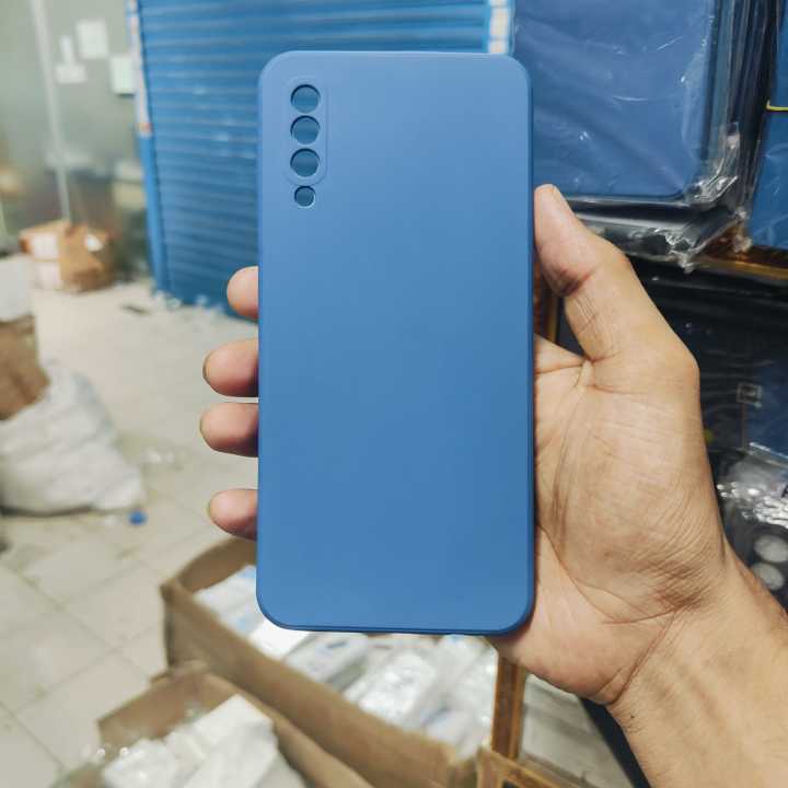 For Samsung Galaxy A50 / A30S / A50S Heavy Strong Liquid Silicone Soft Gel Rubber Shockproof Cover Case For Samsung A50 Back Cover