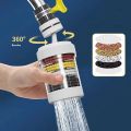 6-Tier Activated Carbon Water Filter Tap for Kitchen - High-Quality Purification Accessory. 
