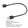 【Fast Ship】5Gbp High Speed Hard Disk Data Cable USB 3.0 To Micro B Adapter Converter For External HDD and SSD Hard Drive. 