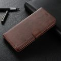 【Lejia】For Samsung Galaxy S6/S6 Edge/S7/S7 Edge/S8/S8 Plus/S9/S9 Plus/S10/S10/S10 5G/S10 Lite/S20/S20/S20 Ultra Magnetic Flip Leather Cover Causing.