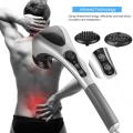 Double Head Infrared Body Massager Hammer for Neck, Back & Leg – Handheld Electric Full Body Massage Machine with Variable Speed. 