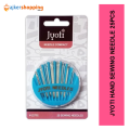 Jyoti Hand Sewing Needle Embroidery Needle, Ball Point Needle, Twin Poitned Needle Needle, Pack of 25Pcs. 