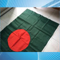 Premium National Flag Bangladesh 6ft x 3.5ft Factory Direct Supply Set B Chinese Fabrics Potaka Any Event Qualities Exhibit Patriotism Celebrating Victory or Independence Day Stationery & Craft article Green Red Colored - Awesome Gift Item Model. 