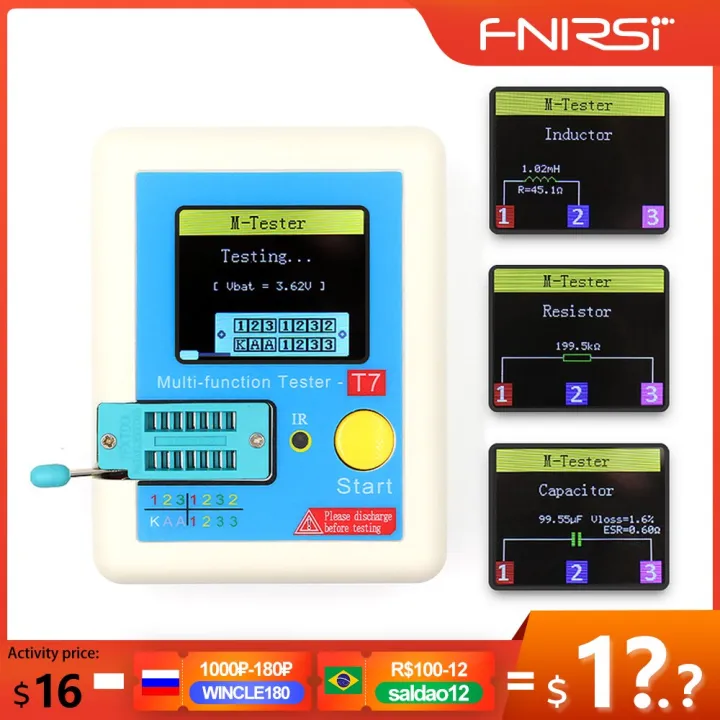 LCR-T7%20New%20Transistor%20Tester%20TFT%20Diode%20Triode%20Capacitance%20Meter%20LCR%20ESR%20meter%20NPN%20PNP%20MOSFET%20IR%20Multifunction%20tester%20multimeter%20-%20Image%202
