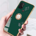 For Lenovo K13 Note Case Soft Transparent Plating Cover for Lenovo K13 Note Back Cover Antioxidant Clear Ring Casing.
