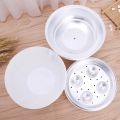 Kitchen Cooking Tool 4 Grids Egg Shape Microwave Egg Steamer White Egg Boiler Quick Microwave Boiled Egg Maker Breakfast. 