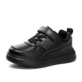 New Fashion Black Children Shoes Pu Leather Kids Casual Sneakers School Running Shoes for Boy Girls White Tennis.