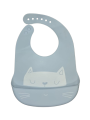 Silicone Baby Bibs with Food Catcher.