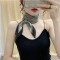 Scarf Women Silk Satin Scarf for Women Neckerchief luxury Scarf Foulard Women Bandana Silk Scarves Laven Official Store WJ002. 